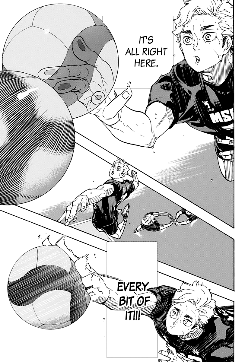 Haikyuu!!, Chapter 391 image 15
